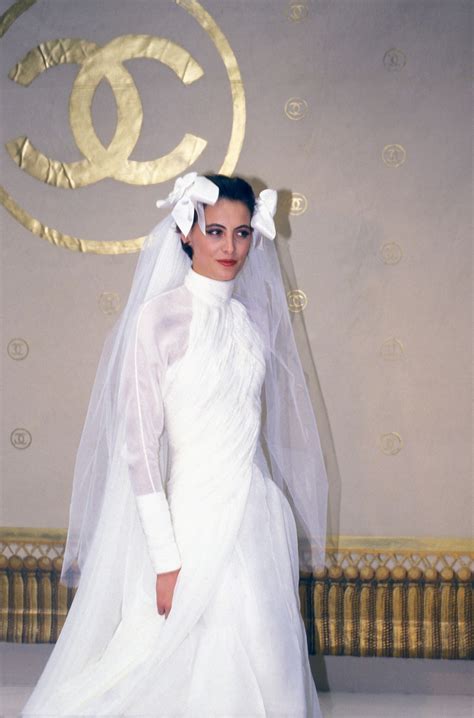 chanel couture brides|vintage Chanel haute couture.